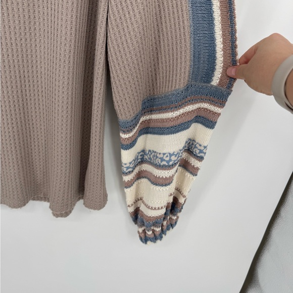 Free People Copenhagen Knit Top M - Picture 2 of 5